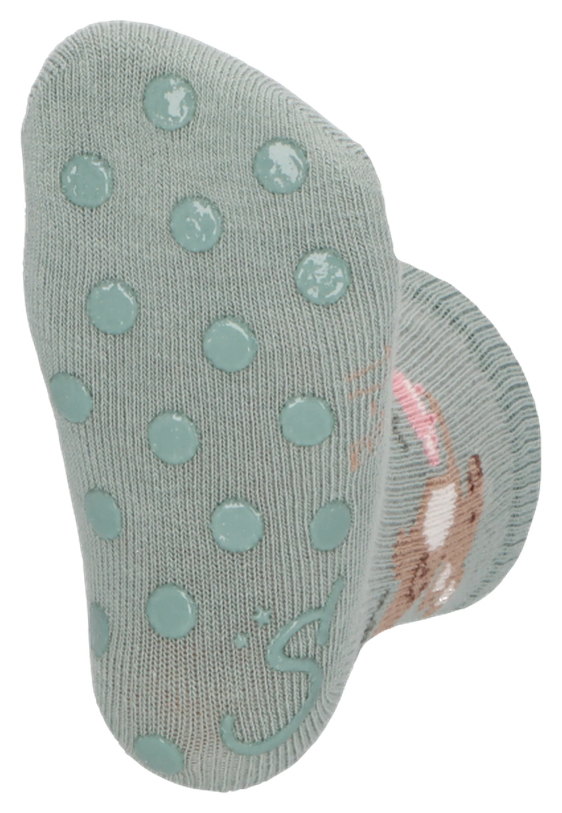 ABS Krabbelsocken im 2er Pack mit Motiv Maus