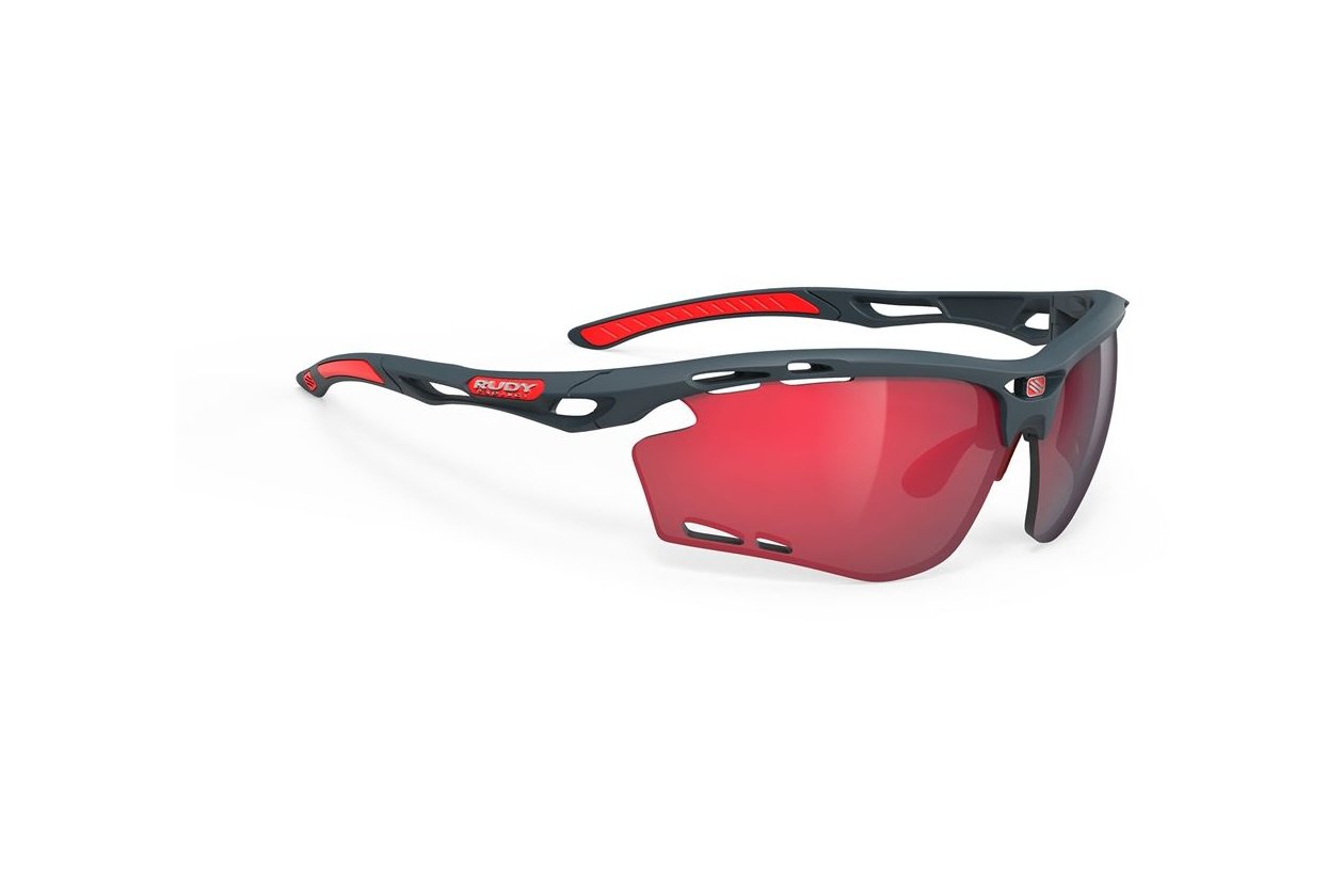Rudy Project Propulse Charcoal Matte / Multilaser Red