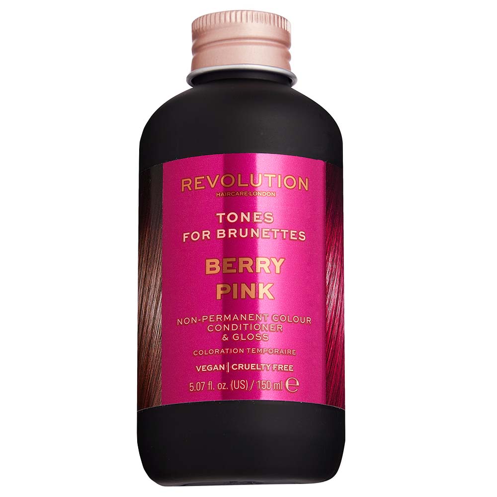 Revolution Hair Tones for Brunettes Berry Pink 150 ml