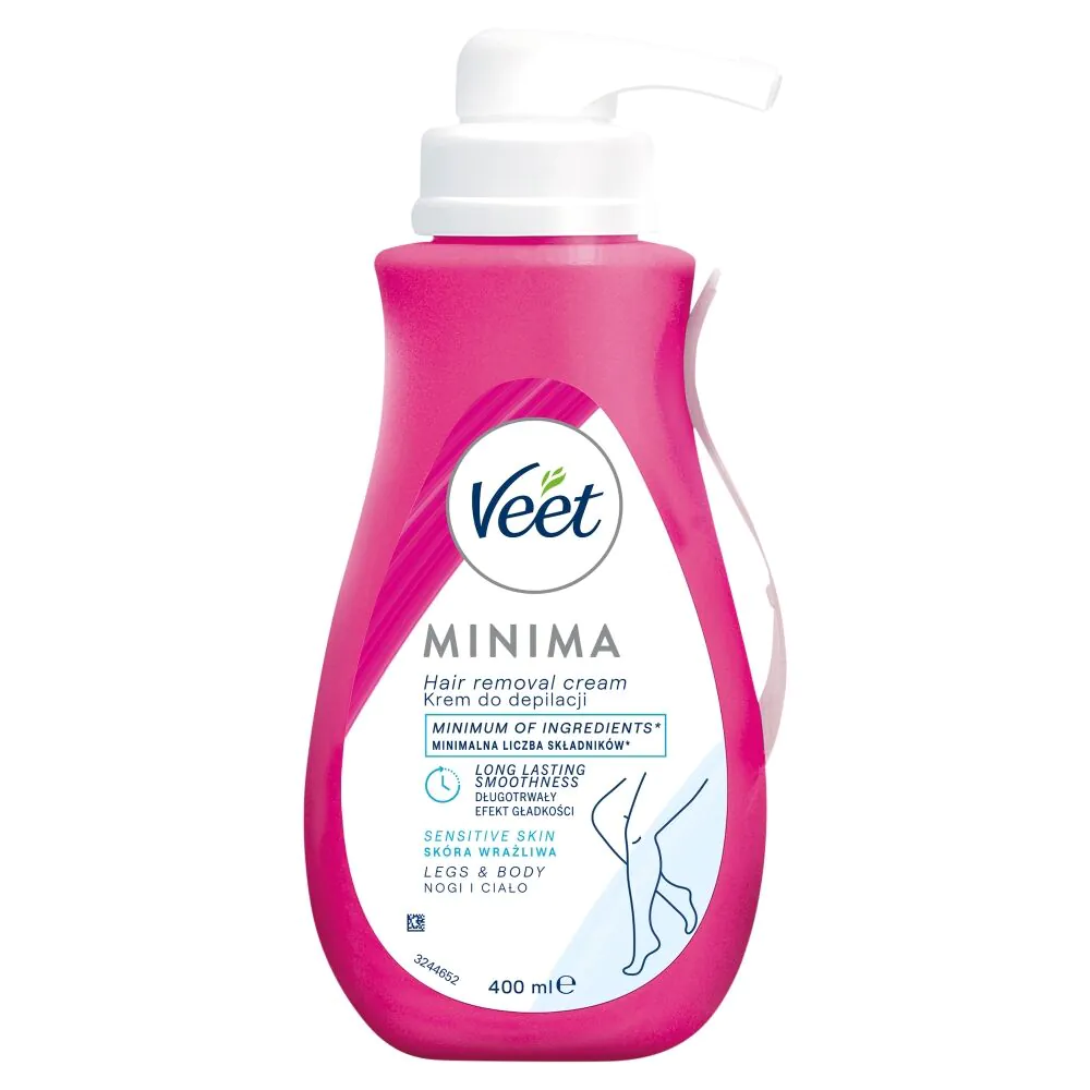 Veet krema za uklanjanje dlačica za osjetljivu kožu s pumpicom