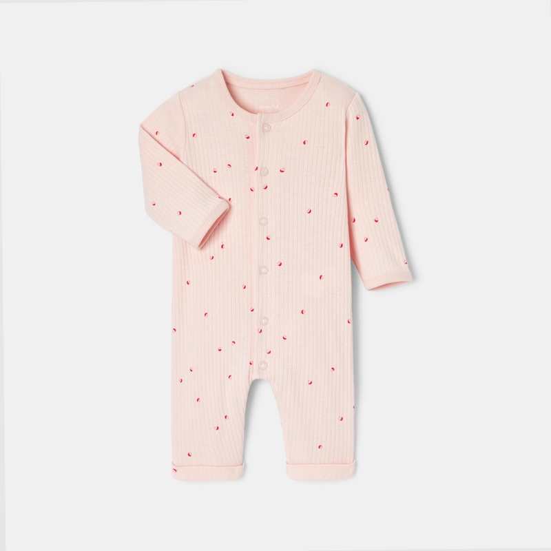 Dors-bien en coton matelassé bio rose mixte Absorba