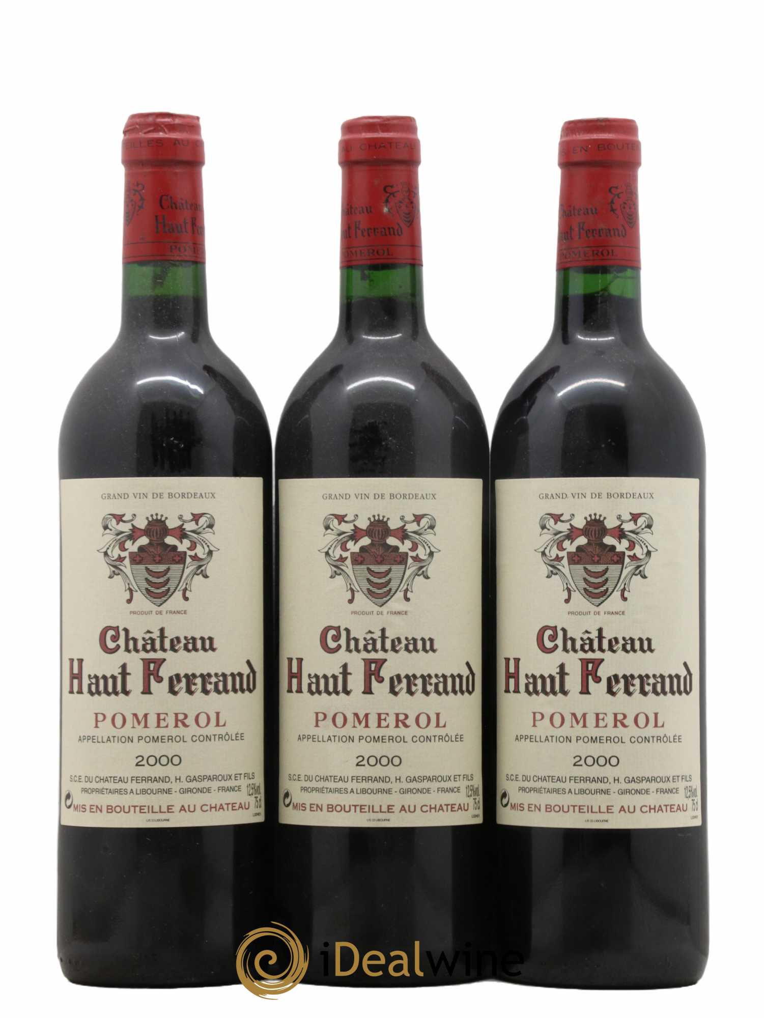 Château Haut Ferrand  2000 - Lot de 6 Bouteilles