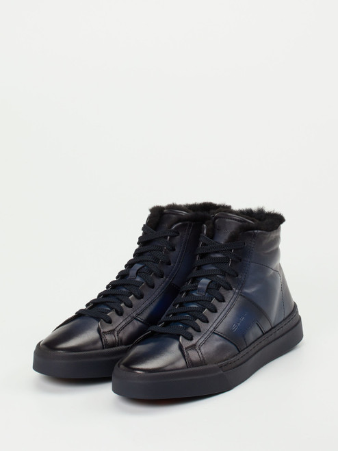 Sneaker high-48611090007 Santoni
