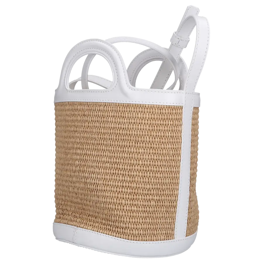 Marni - Shopper TROPICALIA Kalbsleder - schwarz