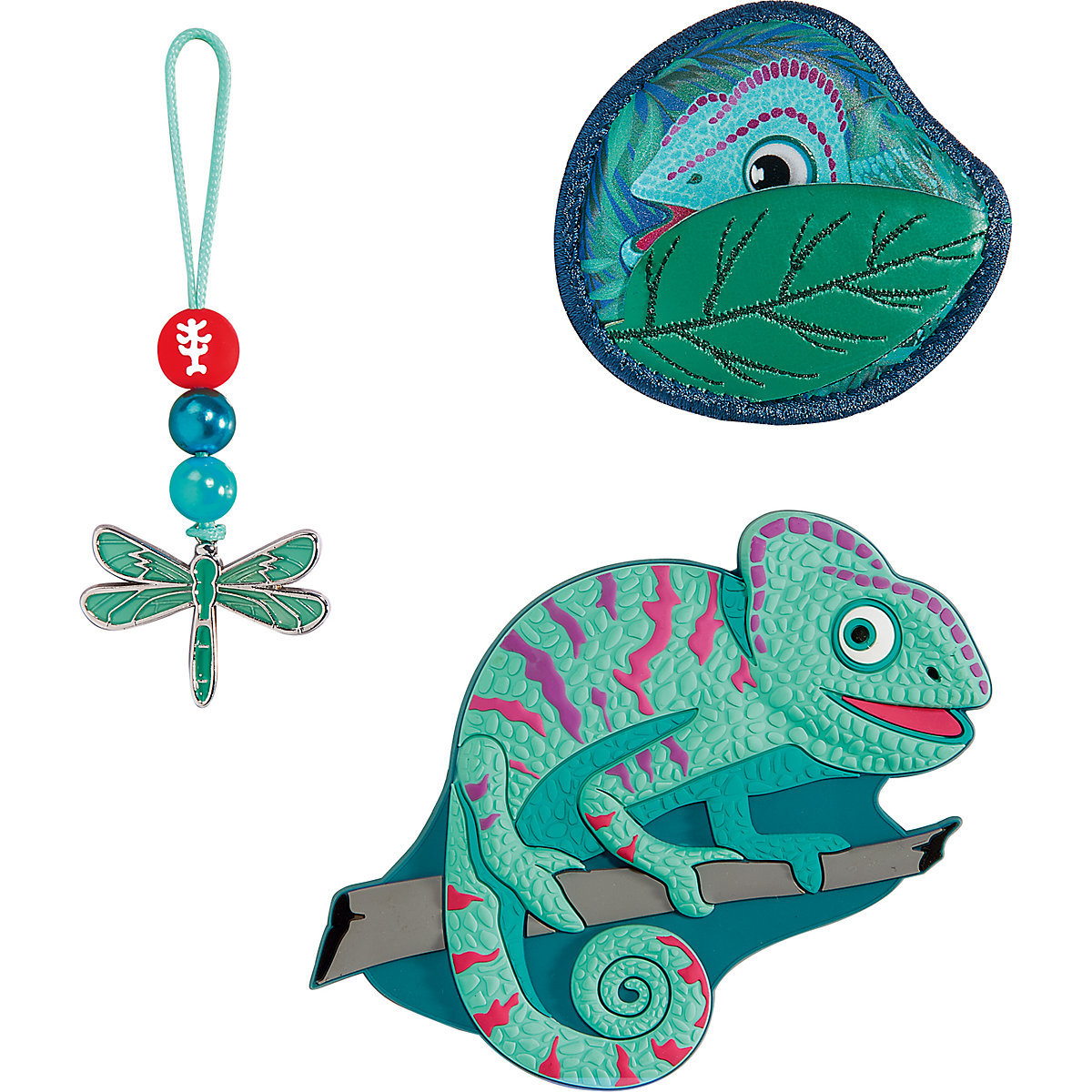 Schulrucksackset GIANT Chameleon Joshy, 5-tlg. (2023)