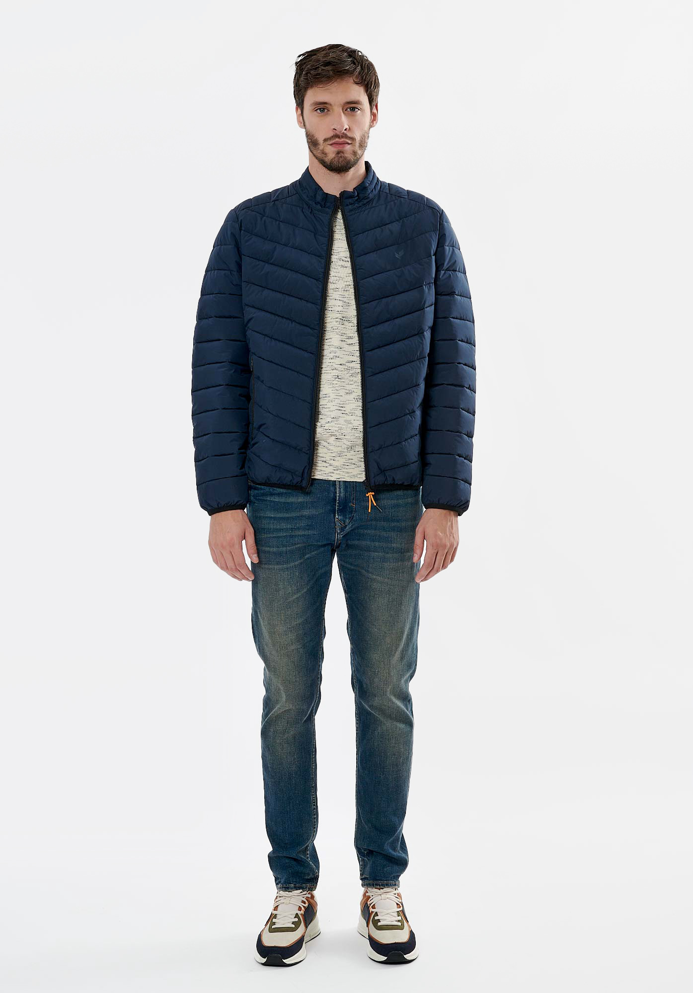 SANO   Doudoune bleue marine homme