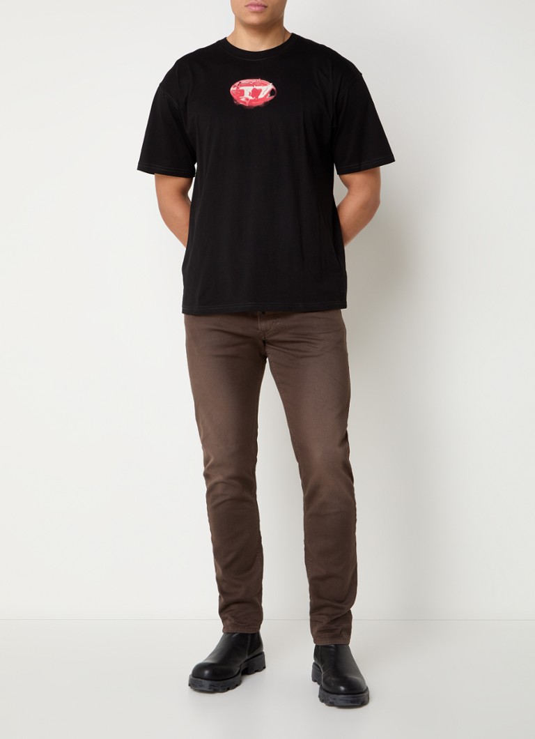 Diesel 2032 D-krooley slim fit trousers with drawstring