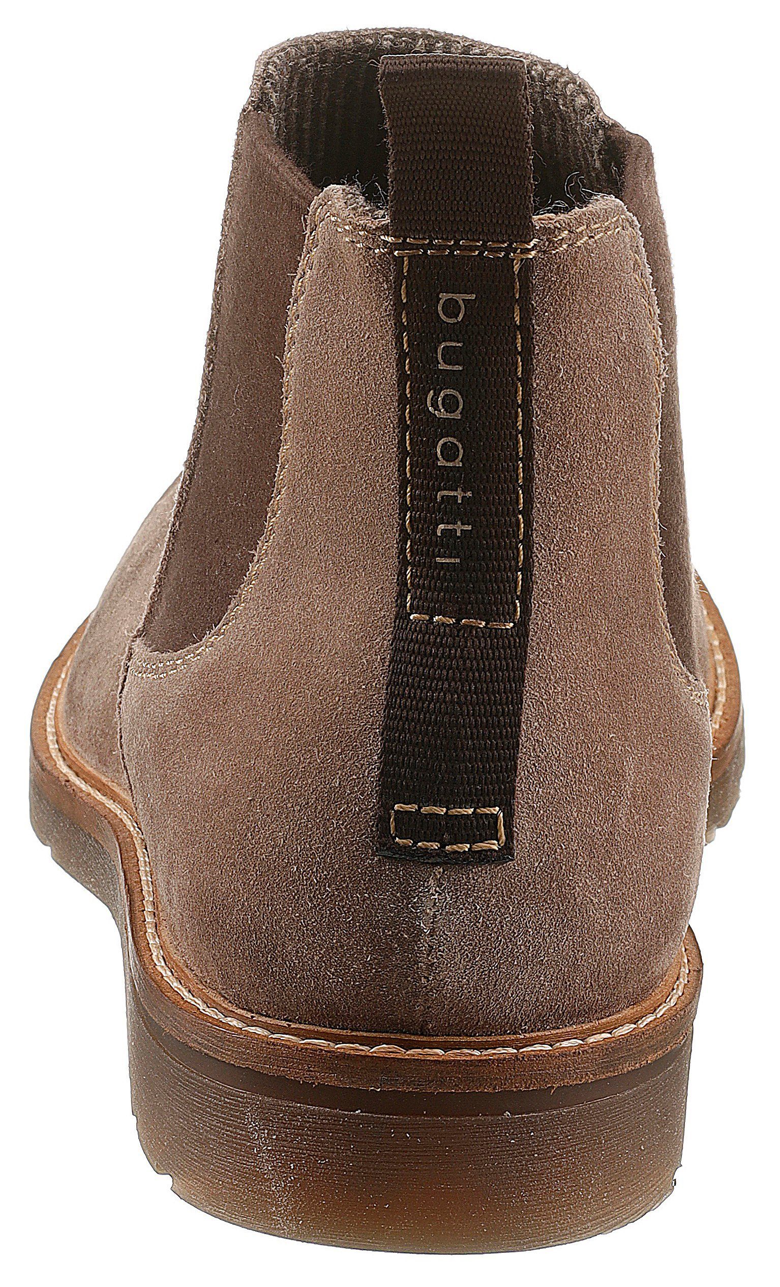 bugatti Chelseaboots mit beidseitigem Stretcheinsatz