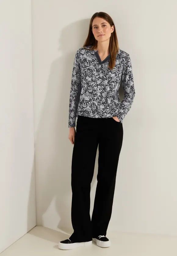 CECIL Tunikashirt mit Minimalprint
