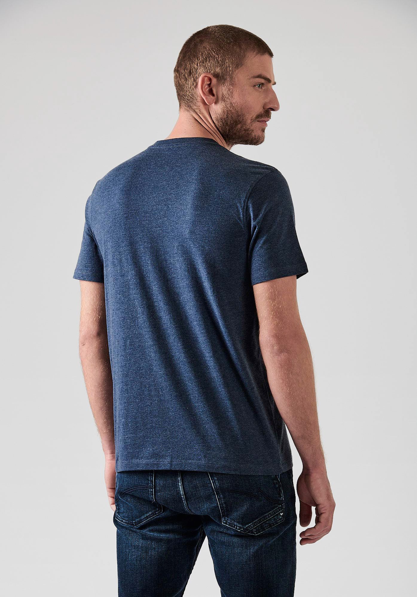 BRODI  T-shirt bleu homme
