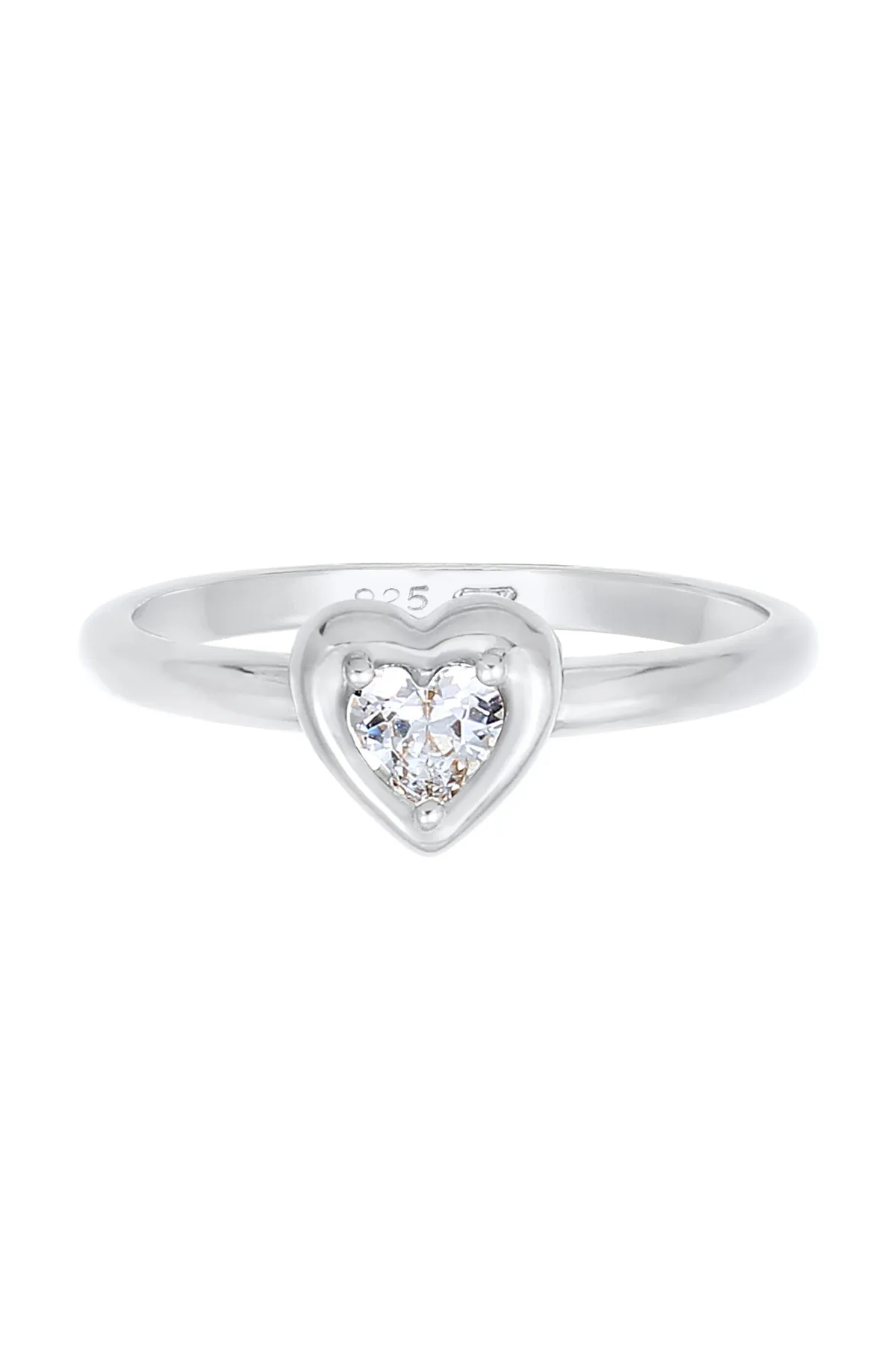 ELLI  Ring - Silberfarben - Zirkon