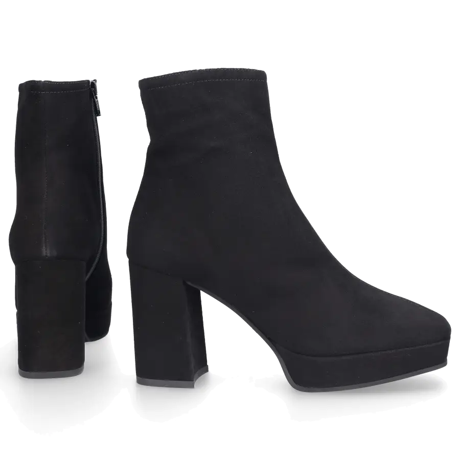 Roberto Festa - Stiefeletten VAUD Veloursleder - schwarz