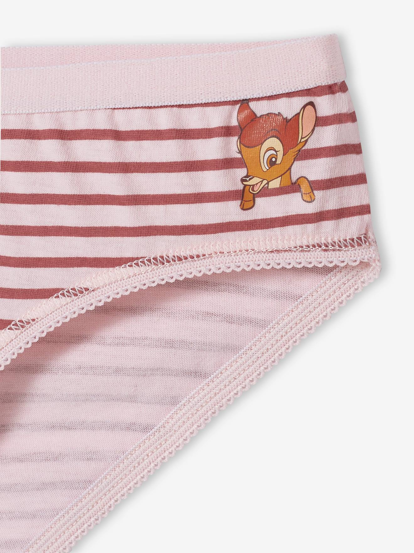 Lot de 5 culottes DS® Bambi lot gris, bordeaux, camel, ros