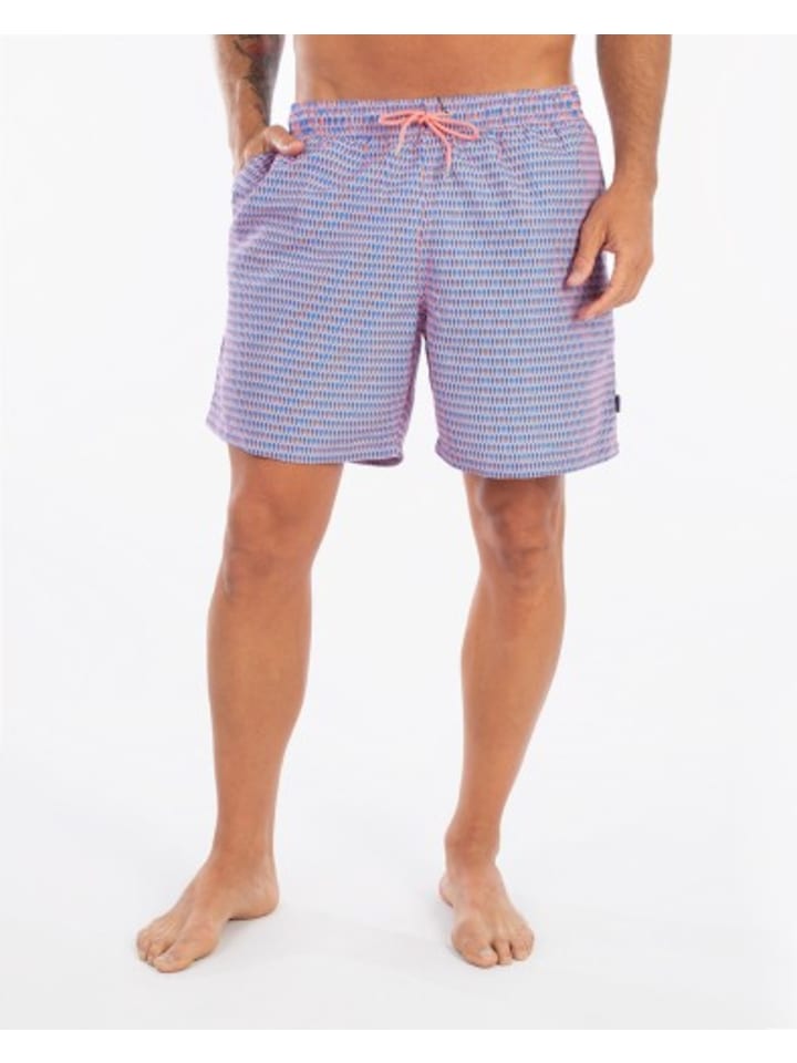 Hackett London Badeshorts in Rosa günstig kaufen
