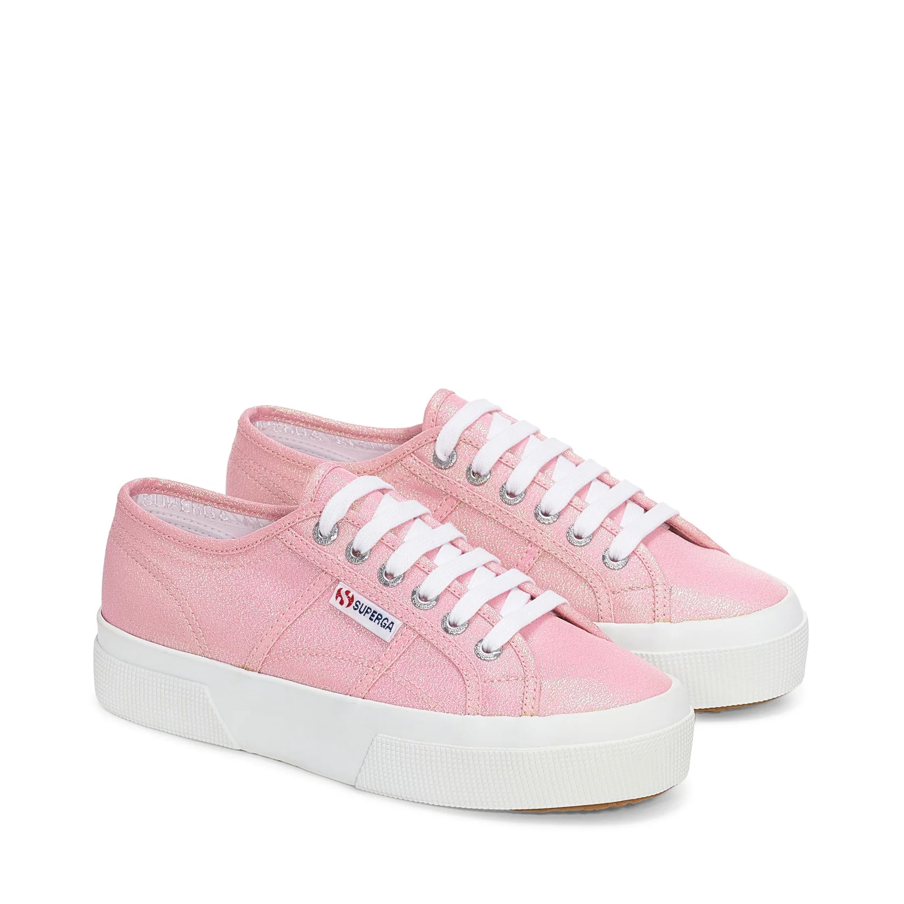 2740 PLATFORM LAME-PINK BEGONIA IRIDESCENT