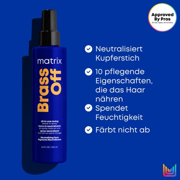 Matrix Total Results Brass Off Toning Spray Leave-in-Pflege