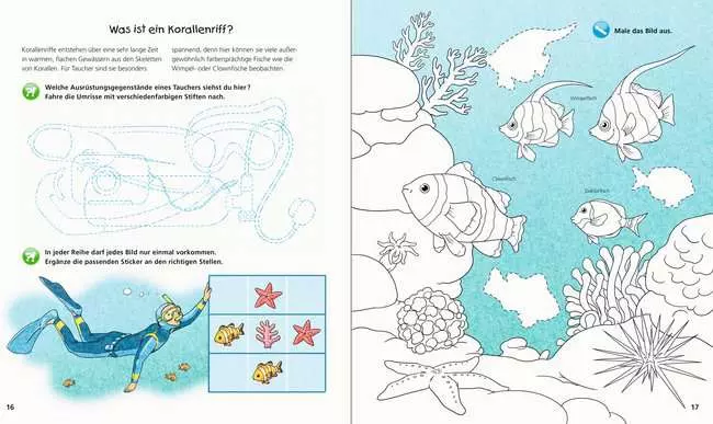 Ravensburger Wieso? Weshalb? Warum? aktiv-Heft: Das Meer