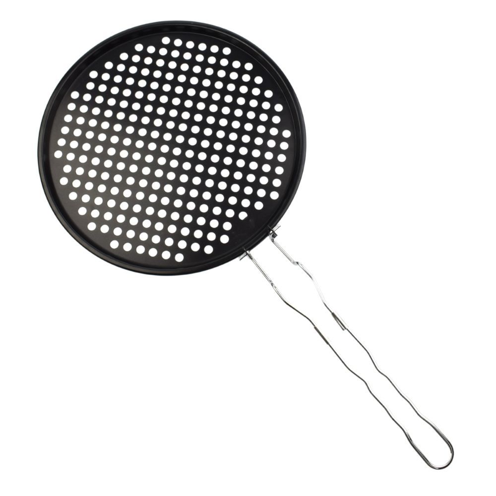 Orange85 Schwarzer Barbecue-Pizzapan