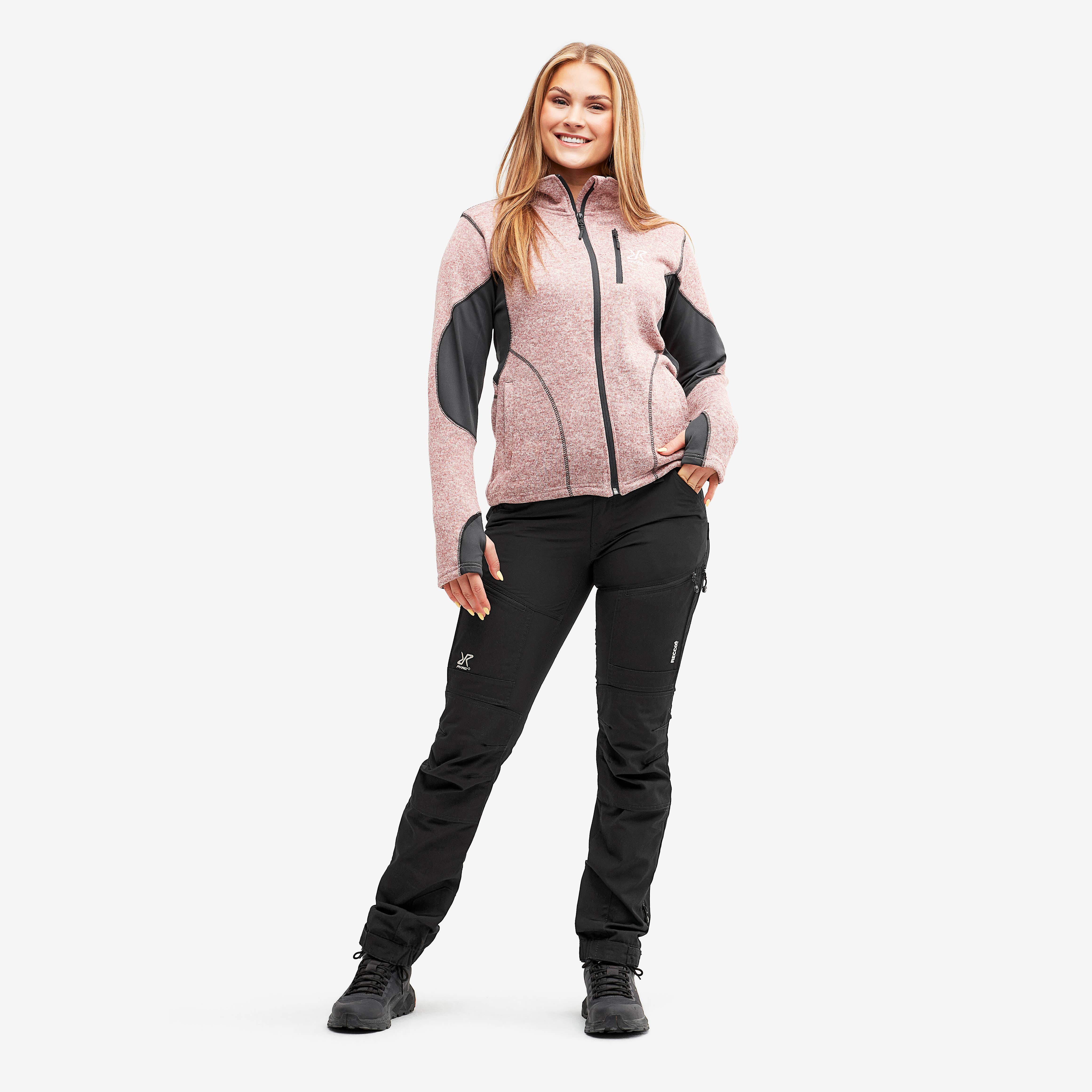 Fusion Fleece Femme Deco Rose
