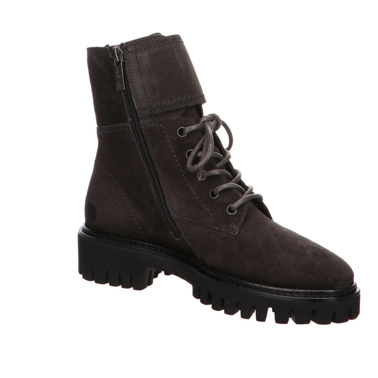 PAUL GREEN Schnür-Stiefeletten grau