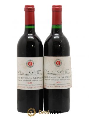 Saint-Émilion Grand Cru Chateau La Fleur 1989 - Lot de 2 Bouteilles