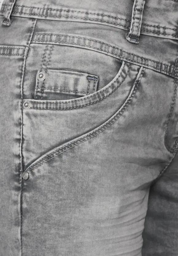 CECIL Loose Fit Jeans in 3/4-Länge