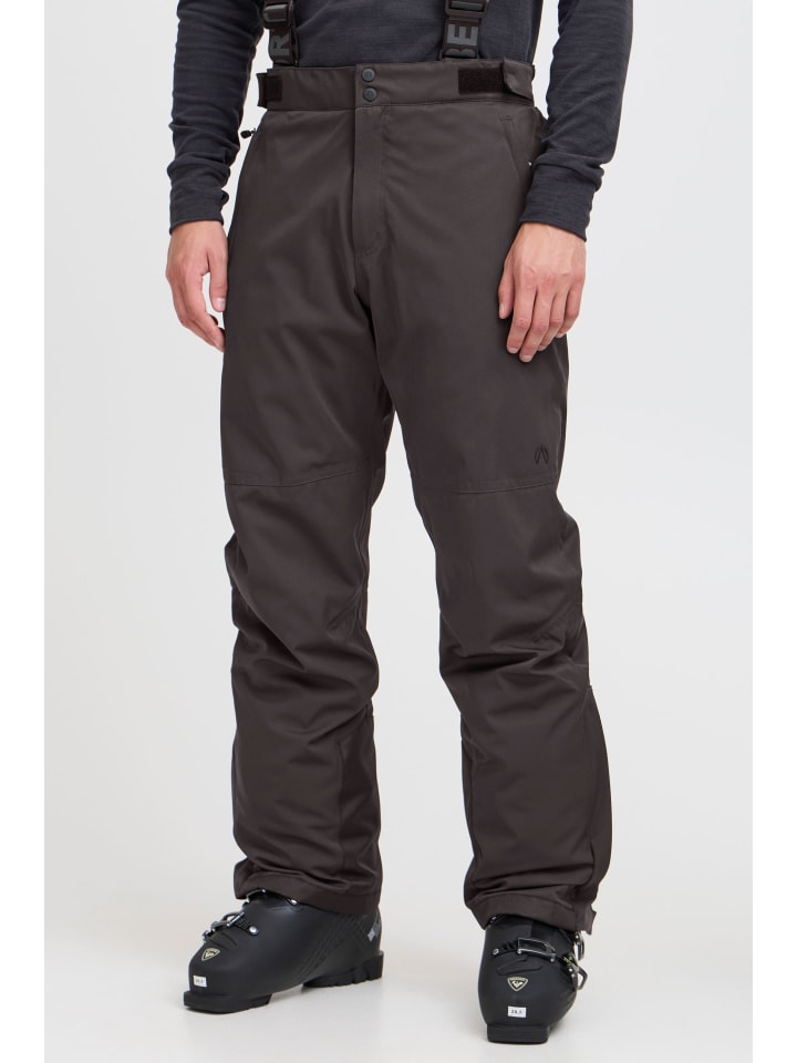 North Bend Skihose NBGilles M 173207MMM W-PRO 15.000 mit wasserdichter Beschichtung Skihose mit Träger in Grau günstig kaufen