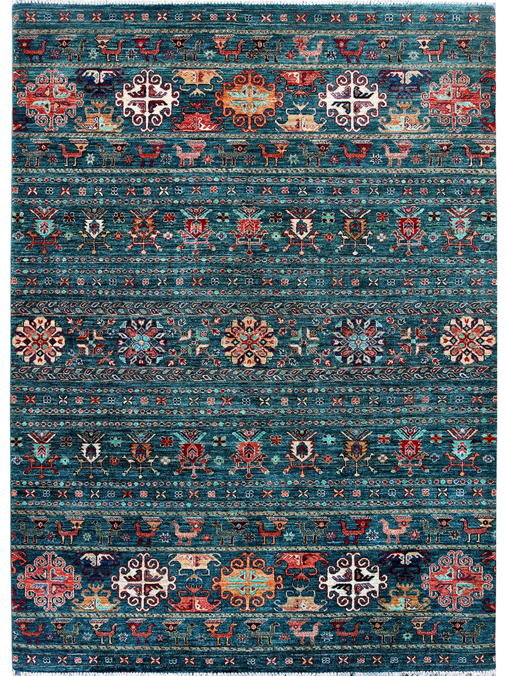 Chobi Schal ca. 167 x 242 cm, Unikat / Einzelstück