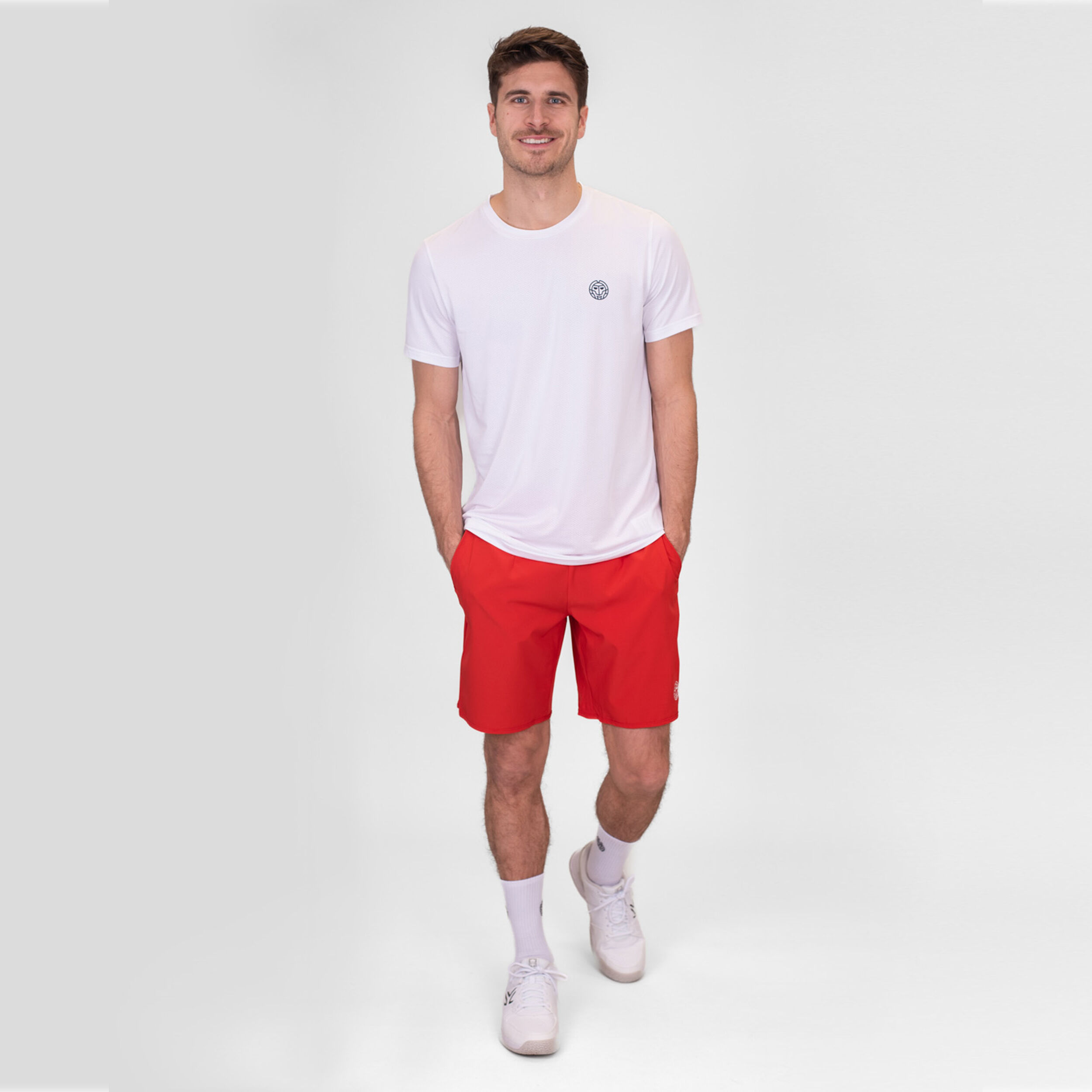Crew 9in Shorts Herren - Rot