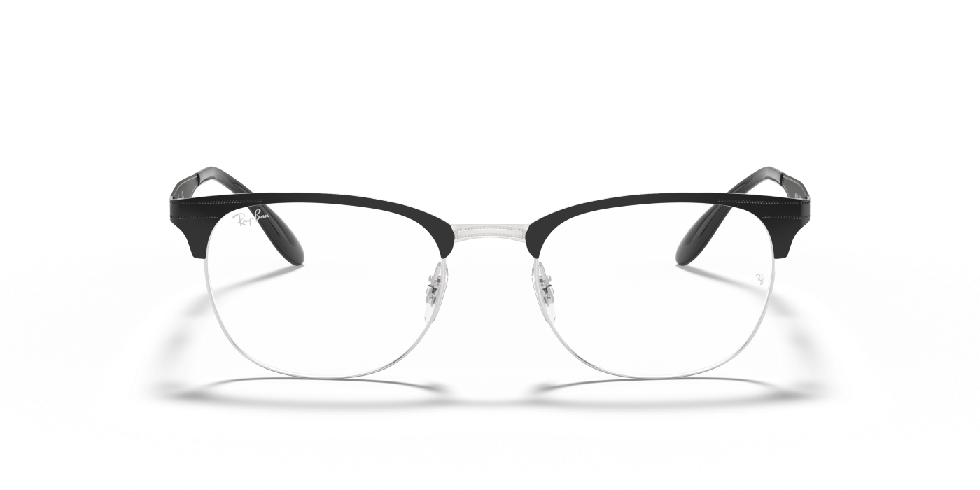 RB6346 OPTICS - Negru lucios pe argintiu