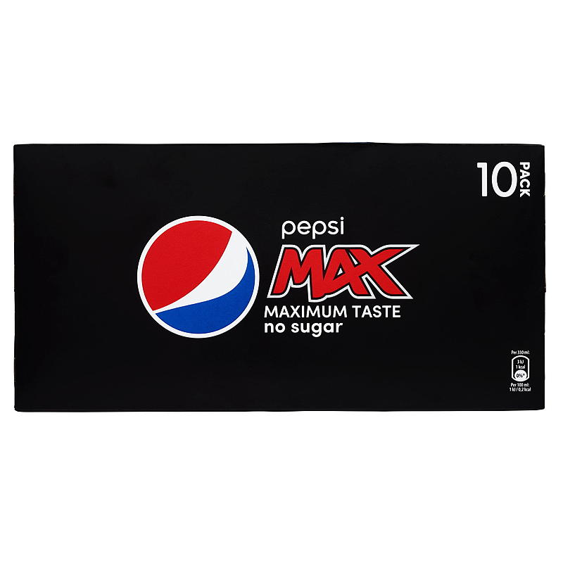 Pepsi Pepsi Max 10x0,33 l boks