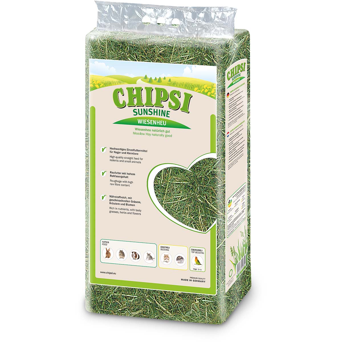 Chipsi Kleintierheu Sunshine Wiesenheu kaufen