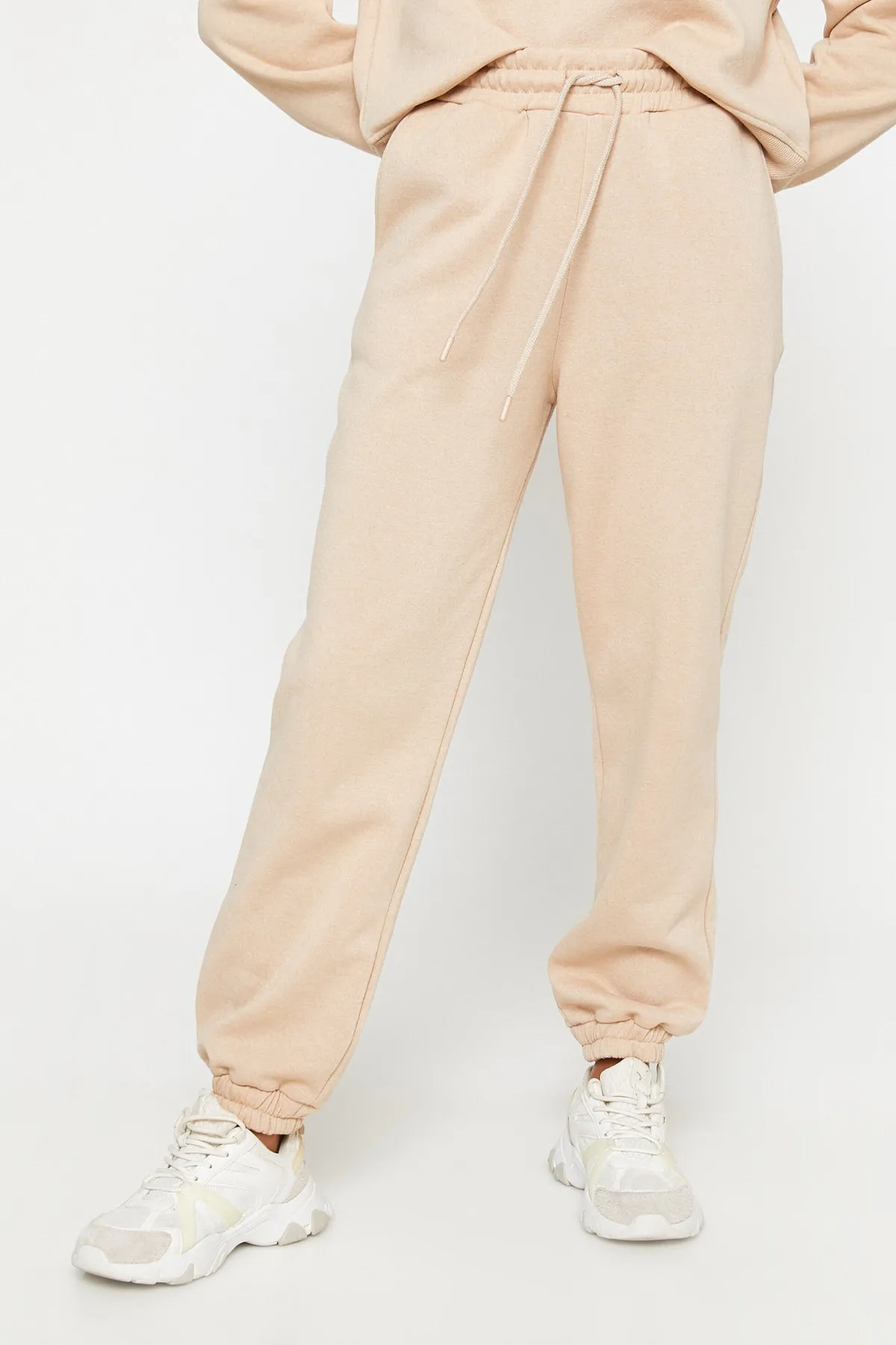 Koton  Beige Jogginghose für Damen 3SAK40104NK