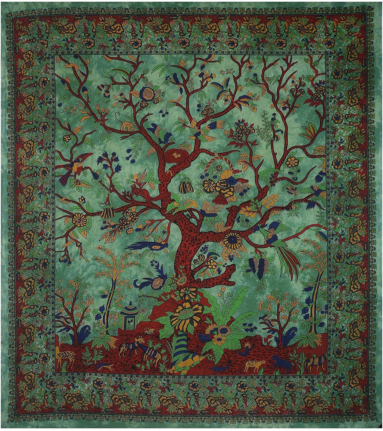 Wandteppich Wandteppich, psychedelische Tapisserie, Hippie-Schlafzimmer-Dekor, Vaxiuja