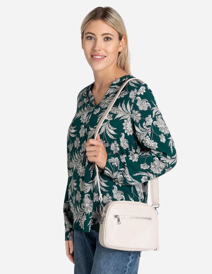 Schultertasche - Lederoptik