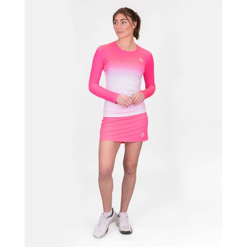BIDI BADU Crew Gradiant Longsleeve Tennisshirt Damen