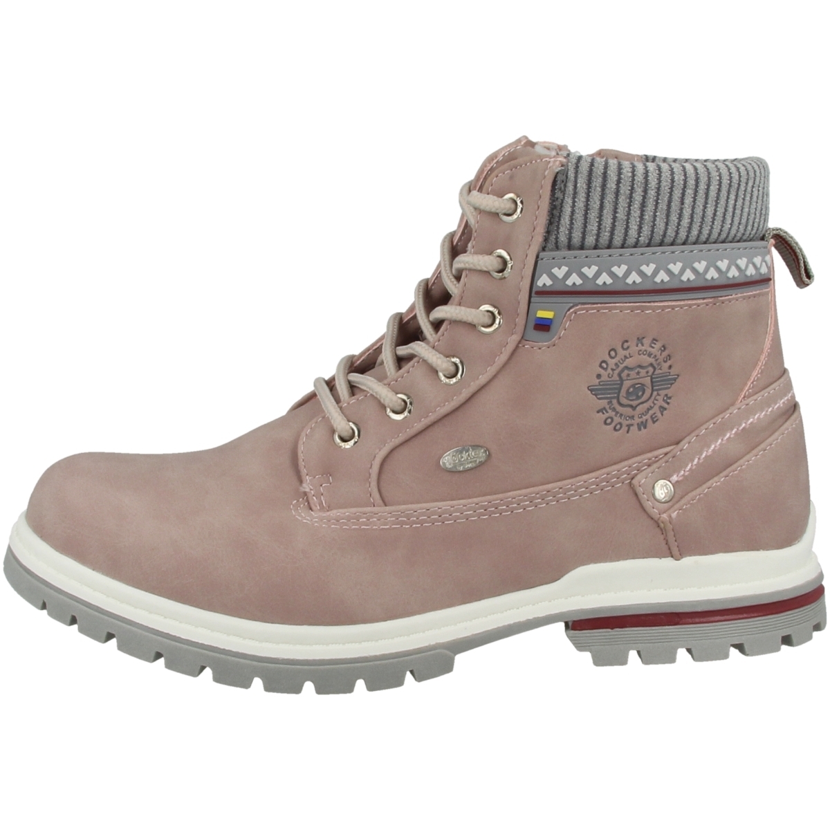 Dockers by Gerli 45BI701 Schnürboots rosa