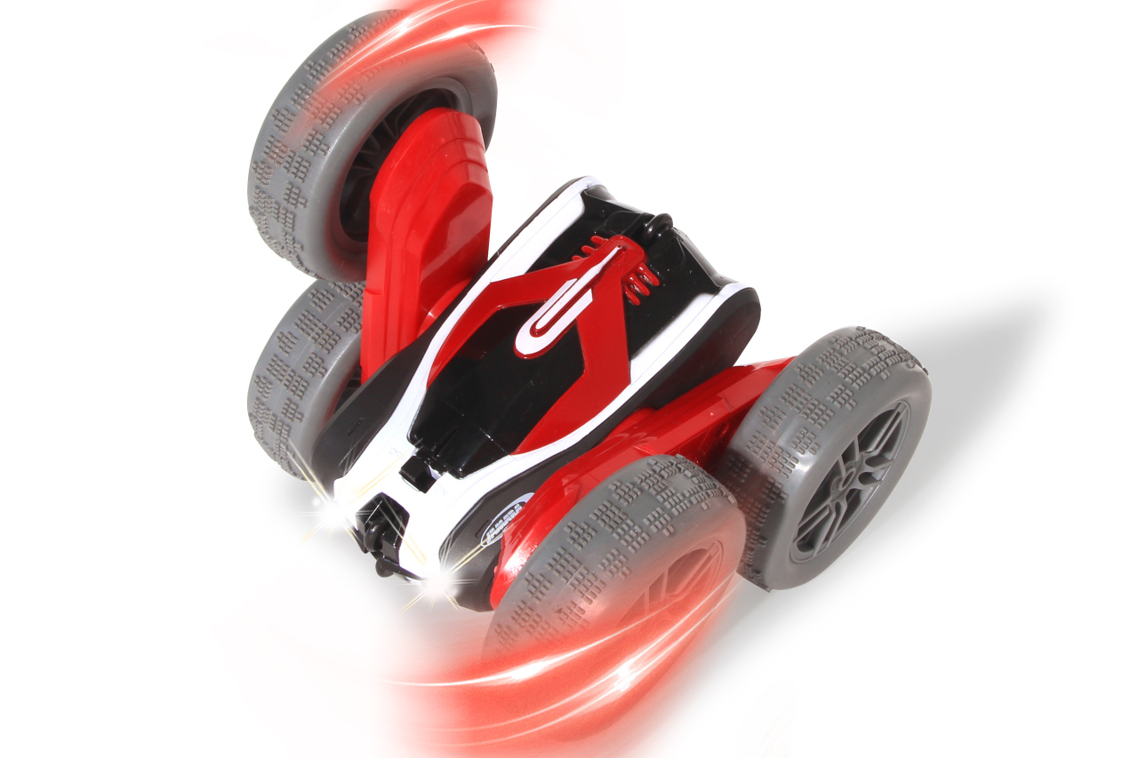 Jamara e.K. JAMARA-410176-SpinX Stuntcar rot-schwarz 2,4GHz