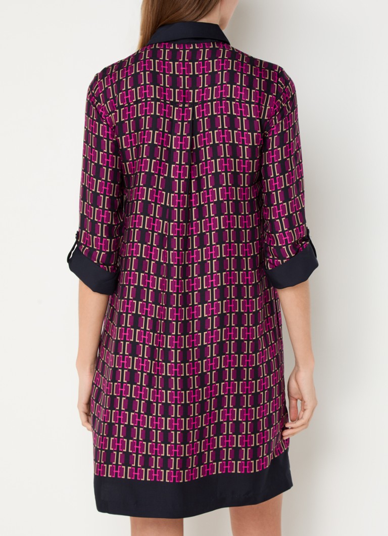 Vestido túnica corto estampado Hobbs Aubrey