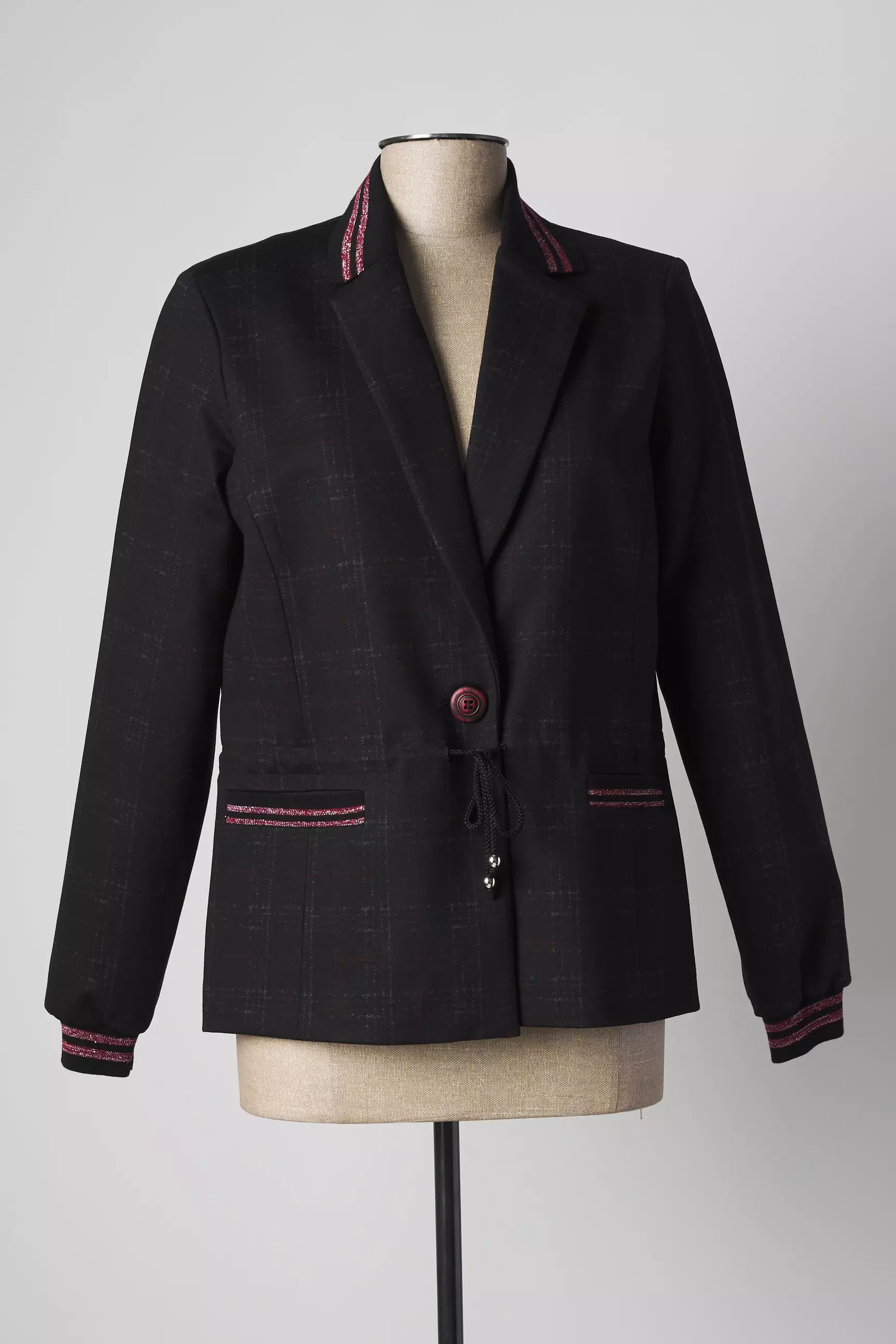 Meri Esca Blazers Femme couleur noir