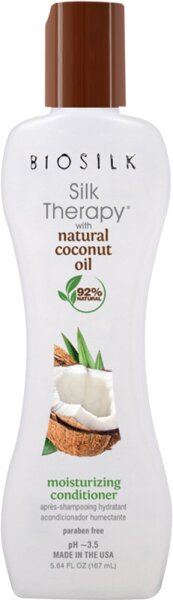 Biosilk Silk Therapy Coconut Oil Moisturizing Conditioner Conditioner