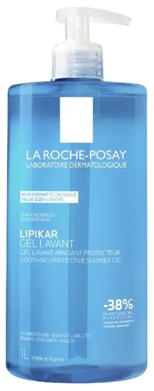 La Roche-Posay Lipikar gel za čišćenje lica 1l