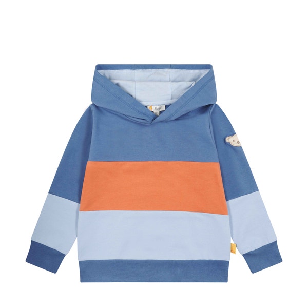 Sweatshirt, mittelblau für Jungs