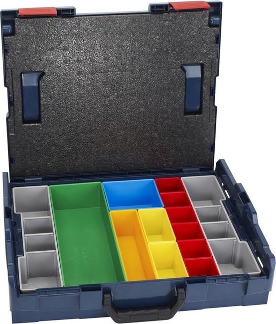 Bosch Blue Accessories 1600A016NA L-boxx I 102 mm 13-osainen sisälokeroilla