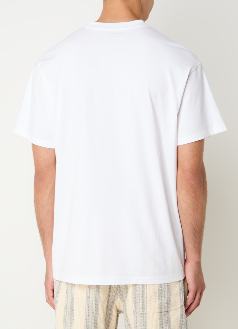 Tricou Carhartt WIP Love cu buzunar la piept și logo