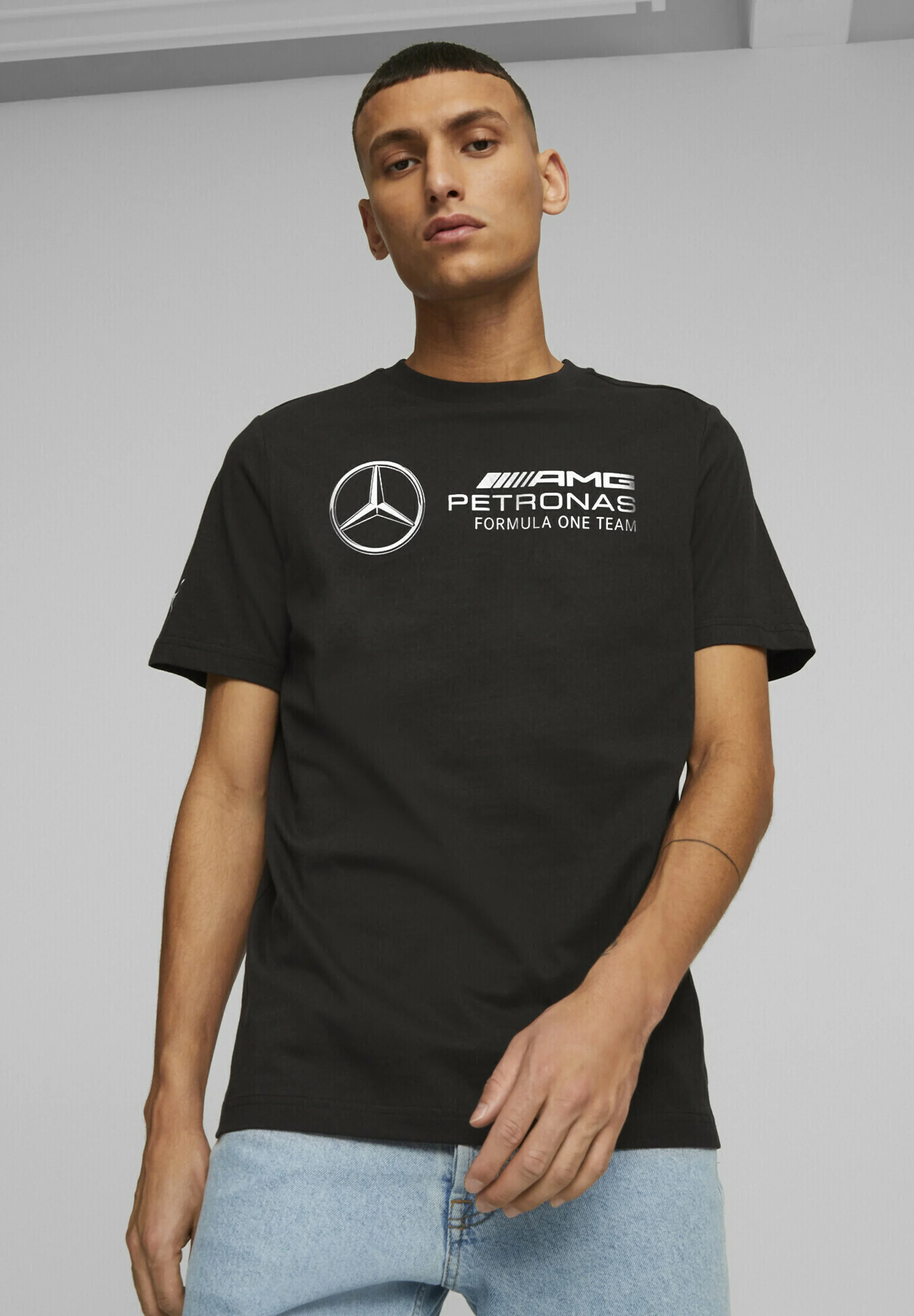 Puma MERCEDES-AMG PETRONAS MOTORSPORT - Camiseta con estampado