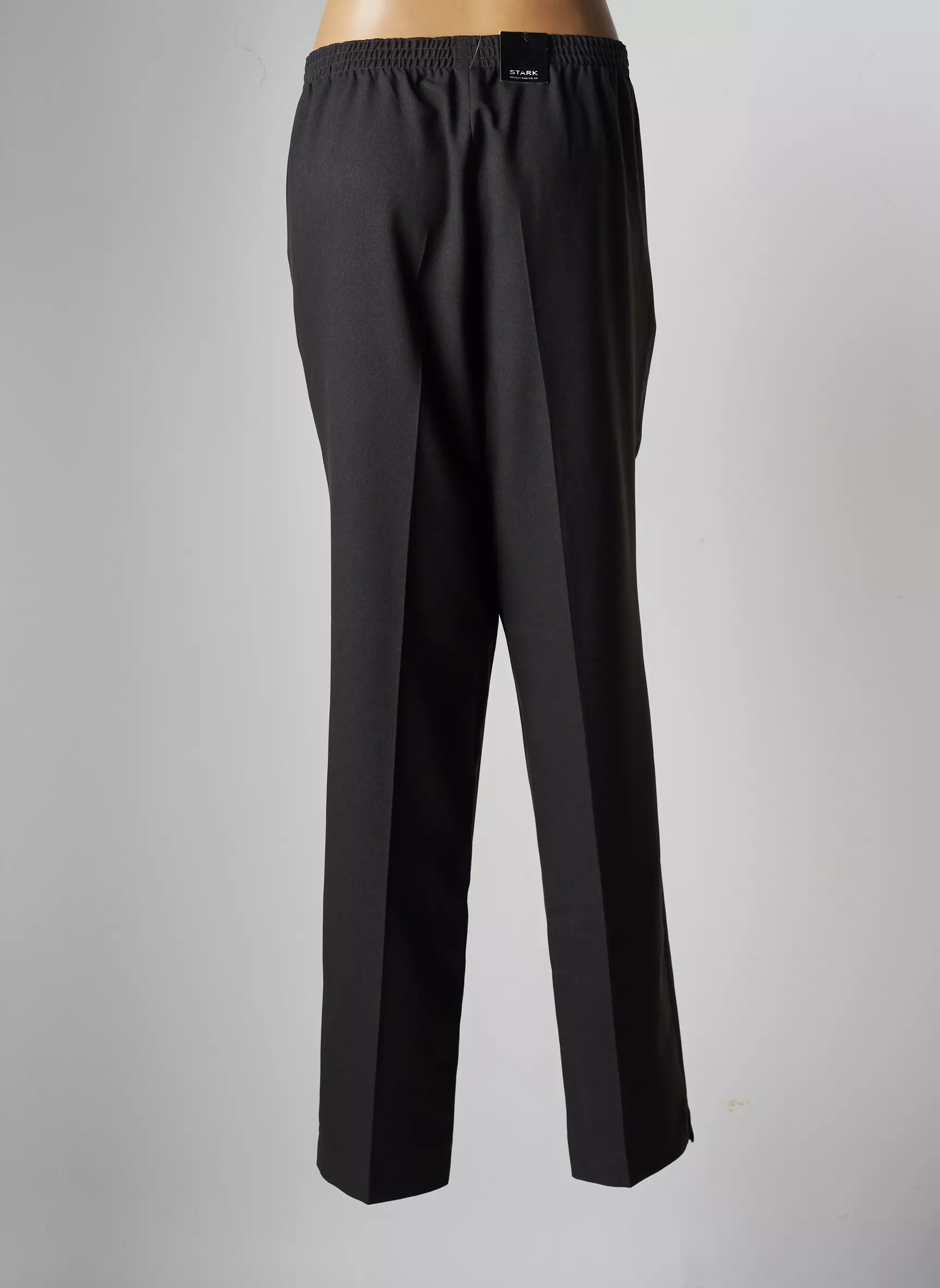 Stark Pantalons Droits Femme couleur gris