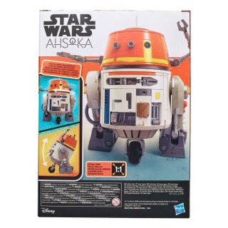 Star Wars: Ahsoka Elektronische Figur Animatronic Chatter Back Chopper 19 cm