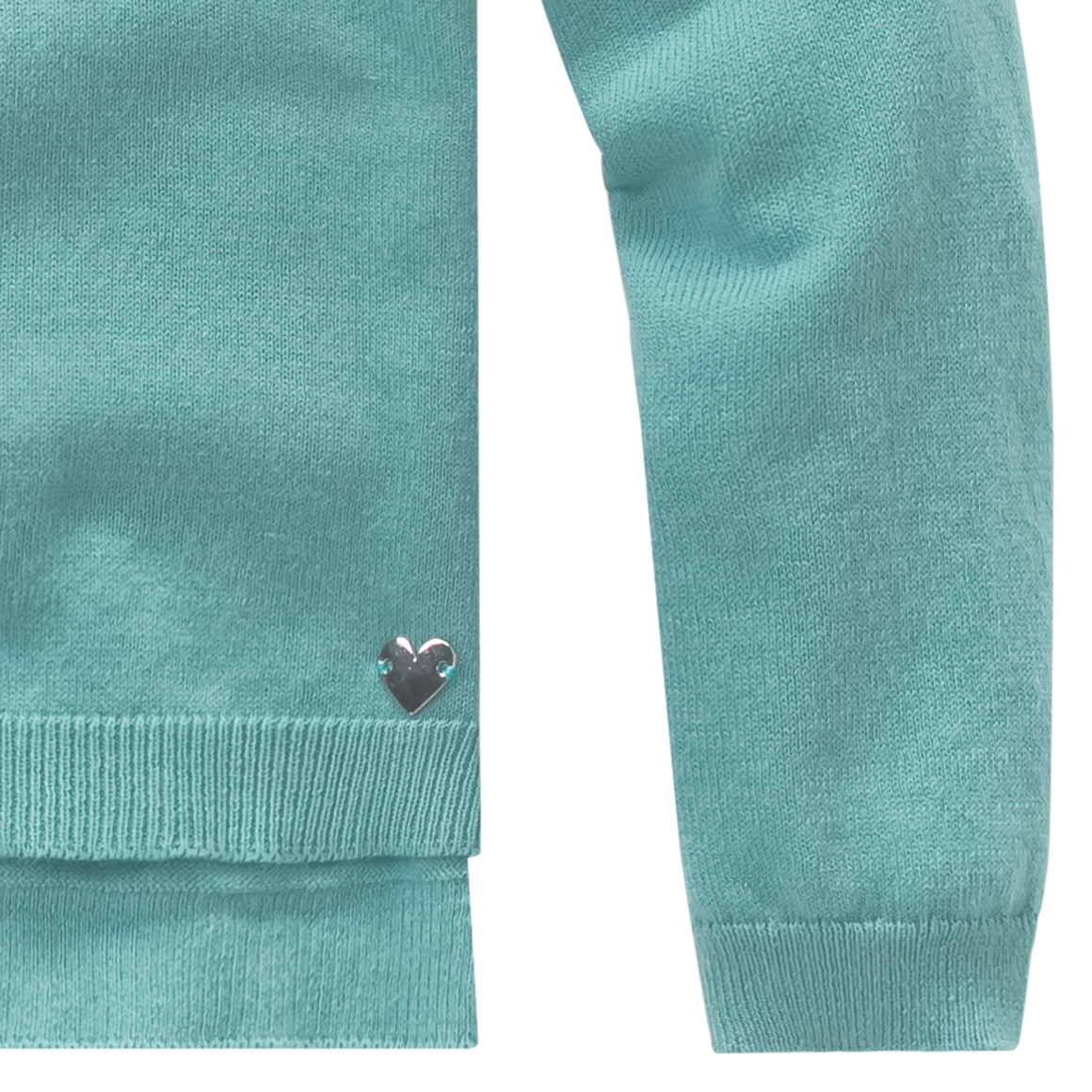 Mädchen Feinstrickjacke im Basic-Look
