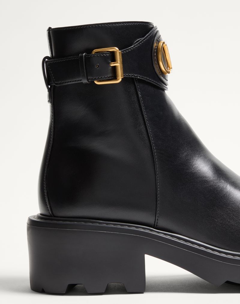 Bota VLogo Signature em couro de bezerro 55 mm